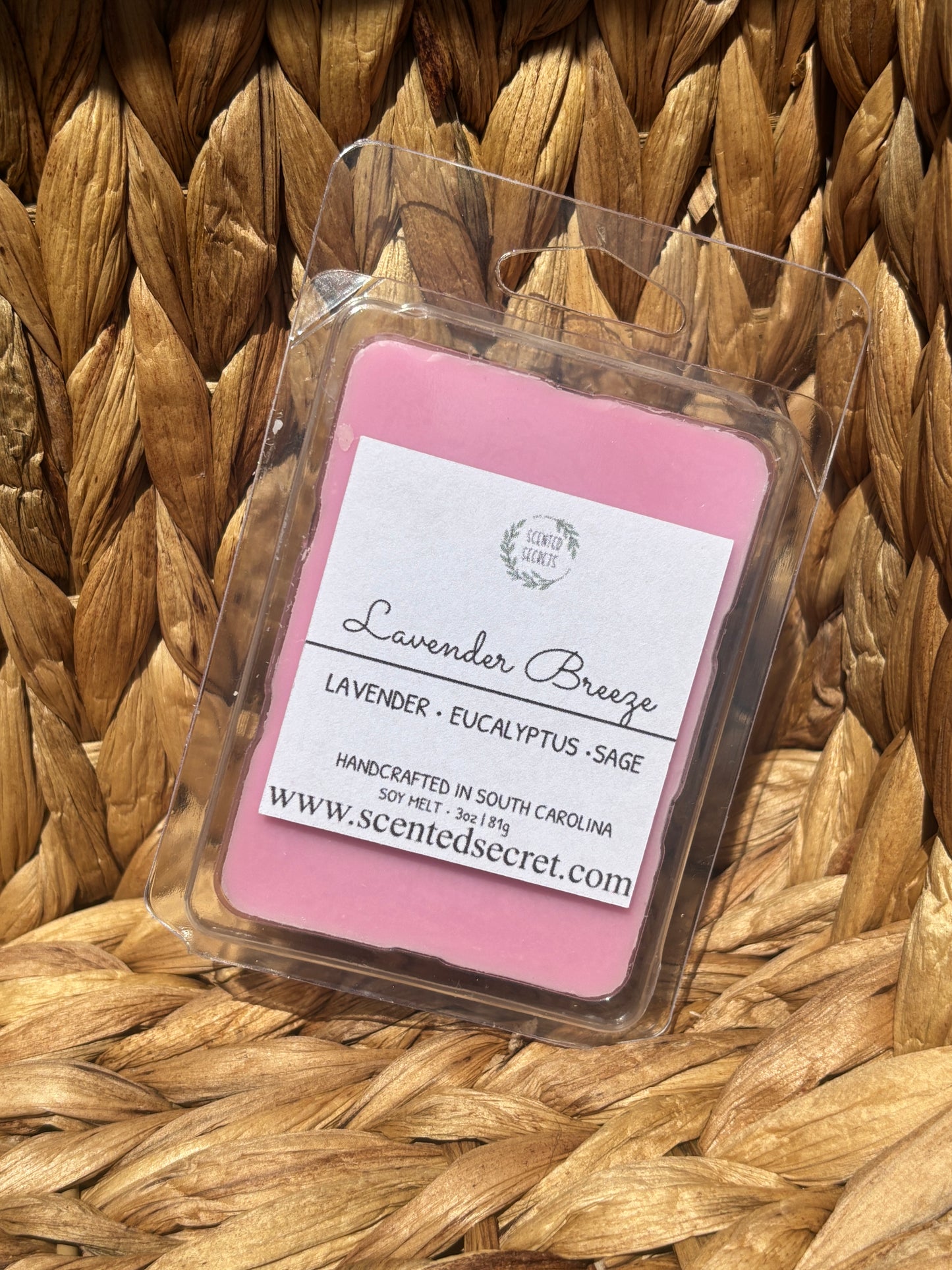 Luxury Soy Wax Melts- 3oz Clamshells