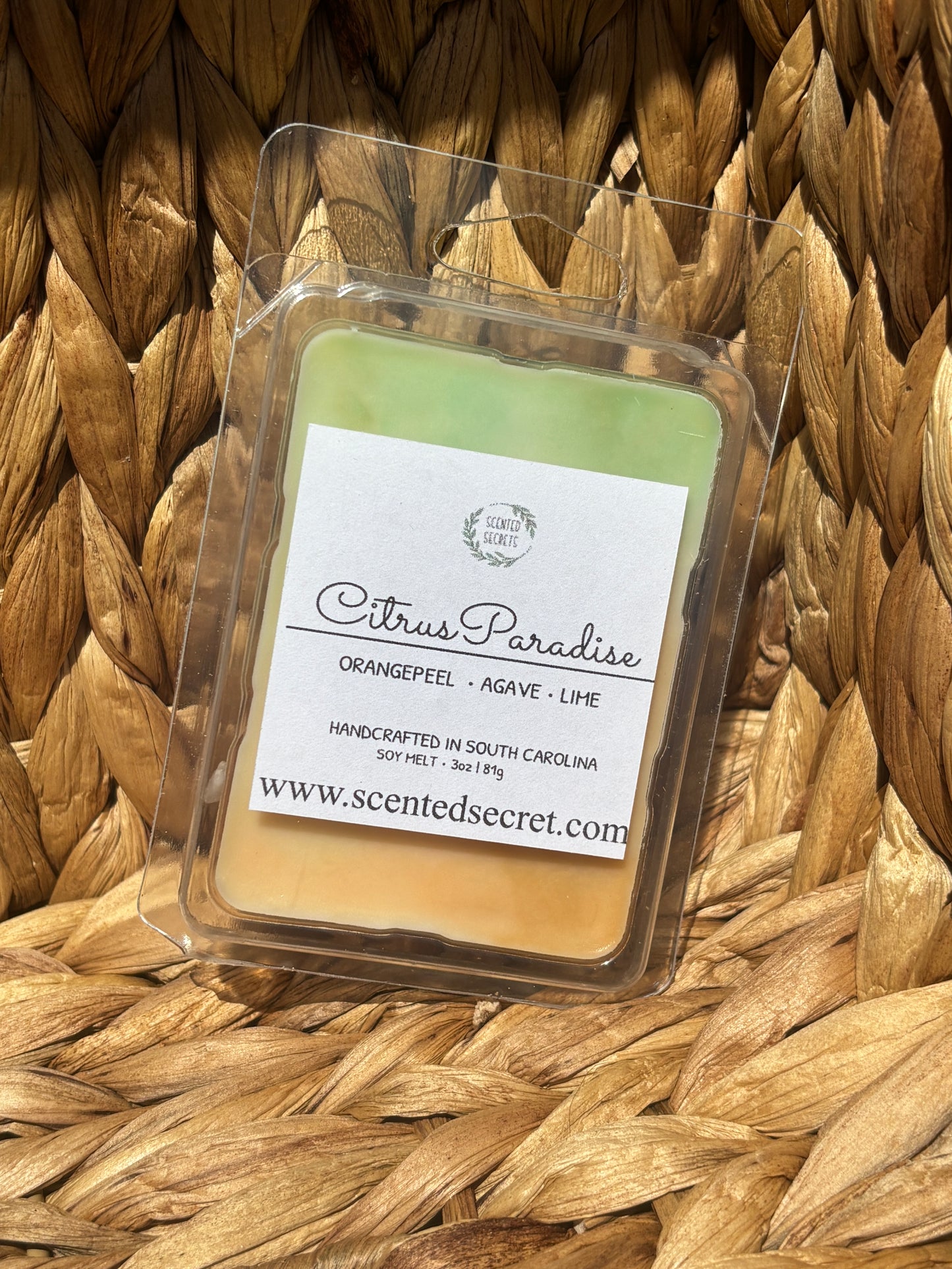 Luxury Soy Wax Melts- 3oz Clamshells